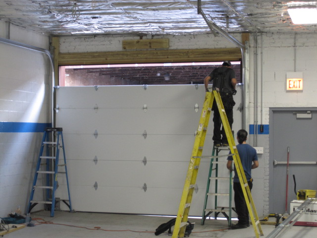 New door installation